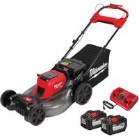 Ensemble de tondeuse sans fil autopropuls&eacute;e &agrave; double pile M18 Fuel, Pouss&eacute;e automatique, &agrave; pile, Largeur de coupe 21" Moffatt Supply & Specialties