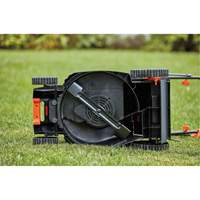Lawn Mower with Comfort Grip Handle, Push Walk-Behind, Electric, 15" Cutting Width Moffatt Supply & Specialties