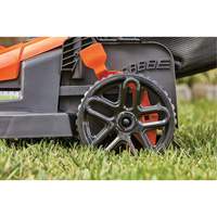 Lawn Mower with Comfort Grip Handle, Push Walk-Behind, Electric, 15" Cutting Width Moffatt Supply & Specialties