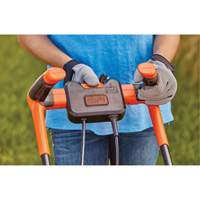Lawn Mower with Comfort Grip Handle, Push Walk-Behind, Electric, 17" Cutting Width Moffatt Supply & Specialties