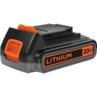 Max* Cordless Tool Battery, Lithium-Ion, 20 V, 2 Ah Moffatt Supply & Specialties