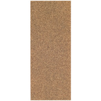 Feuilles de papier abrasif, 3-2/3" x 9", Grain 100, Oxyde d'aluminium Moffatt Supply & Specialties