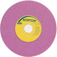 Tool Room Wheel, Type 01, Aluminum Oxide, 8" x 1/2" Moffatt Supply & Specialties