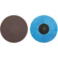 Quick-Change Cloth Disc, 3" Dia., 36 Grit, Aluminum Oxide Moffatt Supply & Specialties
