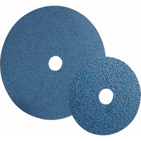 BlueFire&reg; F826P Fibre Discs, Zirconia Alumina, 24, 7" Dia x 7/8" Arbor Moffatt Supply & Specialties
