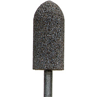 Points de fixation sur liant r&eacute;sinique Norzon, A11, Alumine de zirconium, 7/8" dia., 2" lo Moffatt Supply & Specialties