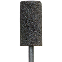 Meule mont&eacute;e sur tige, W222, Oxyde d'aluminium, 1" dia., 3/16" lo Moffatt Supply & Specialties