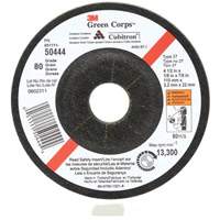 Green Corps Flexible Grinding Wheel, 4-1/2" x 1/8", 7/8" Arbor, Ceramic, Type 27 Moffatt Supply & Specialties