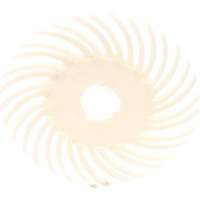 Scotch-Brite Radial Bristle Disc SR, Ceramic, 2" Dia. Moffatt Supply & Specialties