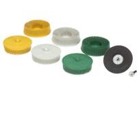 Roloc Bristle Disc Kit, Aluminum Oxide, Several Grit, 3" Dia. Moffatt Supply & Specialties
