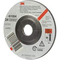Meule &agrave; moyeu d&eacute;port&eacute;, 5" x 27, Oxyde d'aluminium Moffatt Supply & Specialties