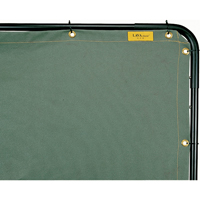 Lavashield Curtain, 68.5" x 68.5", Olive Moffatt Supply & Specialties