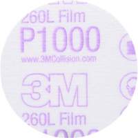 Gold Hookit Disc, 3" Dia., P1000 Grit, Aluminum Oxide, C-Weight Moffatt Supply & Specialties