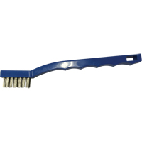 Petites brosses de nettoyage, Acier inoxydable, 3 x 7 rangs de fils, Longueur 7-3/4" Moffatt Supply & Specialties