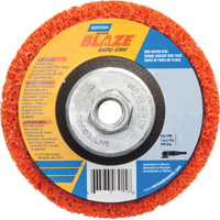 Disque &agrave; moyeu d&eacute;port&eacute; 4-1/2" non tiss&eacute; Blaze Rapid Strip, 4-1/2" dia., Grain Cors&eacute; Moffatt Supply & Specialties