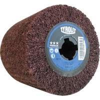Pro-Line Surface Conditioning Drum, 4" Dia. x 4" W, 3/4" Arbor, Medium Grit, Aluminum Oxide Moffatt Supply & Specialties