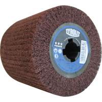 Pro-Line Surface Conditioning Drum, 4" Dia. x 4" W, 3/4" Arbor, Fine Grit, Aluminum Oxide Moffatt Supply & Specialties