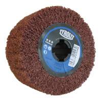 Pro-Line Surface Conditioning Drum, 4" Dia. x 2" W, 3/4" Arbor, Coarse Grit, Aluminum Oxide Moffatt Supply & Specialties