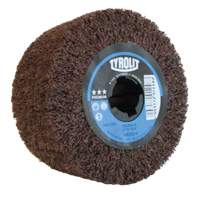 Pro-Line Surface Conditioning Drum, 4" Dia. x 2" W, 3/4" Arbor, Medium Grit, Aluminum Oxide Moffatt Supply & Specialties