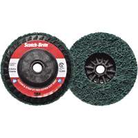 Scotch-Brite Clean & Strip XT Pro Extra Cut Disc, 4-1/2" Dia., Extra Coarse Grit, Aluminum Oxide Moffatt Supply & Specialties