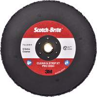 Scotch-Brite Clean & Strip XT Pro Disc, 7" Dia., Extra Coarse Grit, Silicon Carbide Moffatt Supply & Specialties