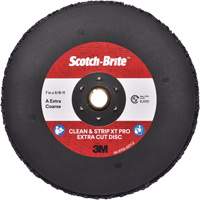 Scotch-Brite Clean & Strip XT Pro Extra Cut Disc, 7" Dia., Extra Coarse Grit, Aluminum Oxide Moffatt Supply & Specialties