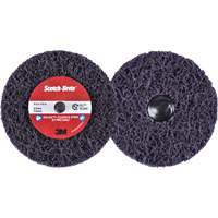 Scotch-Brite Roloc+ Clean & Strip XT Pro Disc, 4" Dia., Extra Coarse Grit, Silicon Carbide Moffatt Supply & Specialties