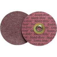 Scotch-Brite Roloc Surface Conditioning Disc, 2" Dia., Medium Grit, Aluminum Oxide Moffatt Supply & Specialties