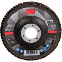 769F Quick Change Flap Disc, 4-1/2" x 7/8", Type 27, 60+ Grit, Ceramic Moffatt Supply & Specialties