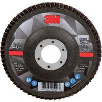 769F Quick Change Flap Disc, 4-1/2" x 7/8", Type 27, 40+ Grit, Ceramic Moffatt Supply & Specialties