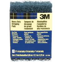 Heavy-Duty Stripping Pads, Aluminum Oxide, 3-1/2" x 5", Coarse Grit Moffatt Supply & Specialties