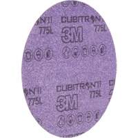 Cubitron II Hookit 775L Series Film Disc, 6" Dia., 240+ Grit, Ceramic, 3 mils Moffatt Supply & Specialties