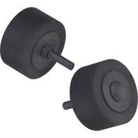 Disque de polissage avec bande de caoutchouc, 2" x 1" x 1/4", 45129 Moffatt Supply & Specialties