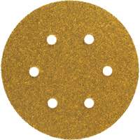 Gold Reserve A295 Paper H&L Vacuum Disc, 5" Dia., P100 Grit, Aluminum Oxide, C-Weight Moffatt Supply & Specialties