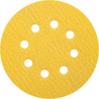 Gold Reserve A296 Paper H&L Vacuum Disc, 5" Dia., 120 Grit, Aluminum Oxide, C-Weight Moffatt Supply & Specialties
