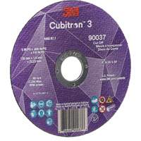 Cubitron 3 Cut-Off Wheel, 5" x 0.045", 7/8" Arbor, Type 1, Ceramic, 12250 RPM Moffatt Supply & Specialties