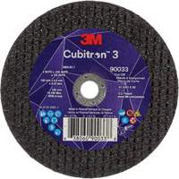 Cubitron 3 Cut-Off Wheel, 4" x 0.035", 3/8" Arbor, Type T1, Ceramic, 21000 RPM Moffatt Supply & Specialties
