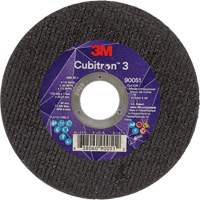 Cubitron 3 Cut-Off Wheel, 4-1/2" x 0.04", 7/8" Arbor, Type T1, Ceramic, 13300 RPM Moffatt Supply & Specialties