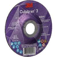 Cubitron 3 Cut-Off Wheel, 4-1/2" x 0.045", 7/8" Arbor, Type T27, Ceramic, 13300 RPM Moffatt Supply & Specialties