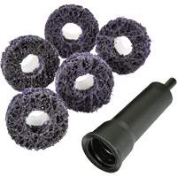 Scotch-Brite Roloc Pro Brake Hub Cleaning Disc Kit, Extra Coarse Grit, Silicon Carbide Moffatt Supply & Specialties