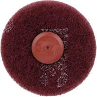 Scotch-Brite Roloc Plus General Purpose Scuffing Wheel, 4" Dia. Moffatt Supply & Specialties