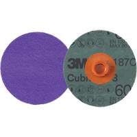 Cubitron 3 Roloc Fibre Disc, 4" Dia., 60+ Grit, Ceramic Moffatt Supply & Specialties