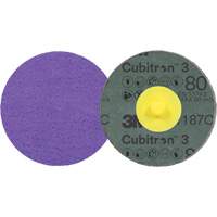 Cubitron 3 Roloc Fibre Disc, 2" Dia., 80+ Grit, Ceramic Moffatt Supply & Specialties