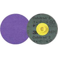 Cubitron 3 Roloc Fibre Disc, 4" Dia., 80+ Grit, Ceramic Moffatt Supply & Specialties