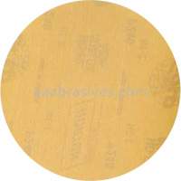 Disque de ponçage sans remplissage &agrave; boucles & crochets Adalox Gold Reserve, 5" dia., Grain P320, Oxyde d'aluminium Moffatt Supply & Specialties