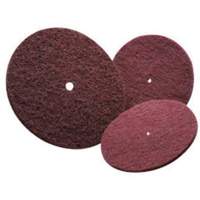Disque non tiss&eacute; tr&egrave;s r&eacute;sistant Bear-Tex, 6" dia., Grain Tr&egrave;s fin, Oxyde d'aluminium Moffatt Supply & Specialties