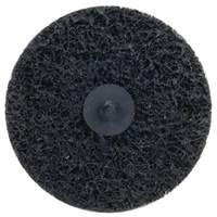Disques non tiss&eacute;s &agrave; remplacement rapide pour d&eacute;capage Bear-Tex, 4" dia., Grain Extra grossier, Carbure de silicium Moffatt Supply & Specialties