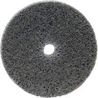 Disque unifi&eacute; non tiss&eacute; Bear-Tex, 2" x 1/4", Arbre de 1/4", Grain de Moyen, Oxyde d'aluminium Moffatt Supply & Specialties