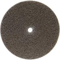 Bear-Tex&reg; Non-Woven Unified Wheel, 3" x 1/4", 1/4" Arbor, Medium Grit, Aluminum Oxide Moffatt Supply & Specialties