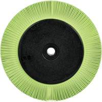 Scotch-Brite Type S Precision Radial Bristle Brush PN-RB with Flange, Ceramic, 50+ Grit, 8" Dia. Moffatt Supply & Specialties